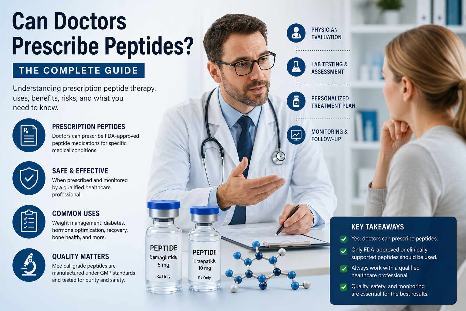 can doctors prescribe peptides