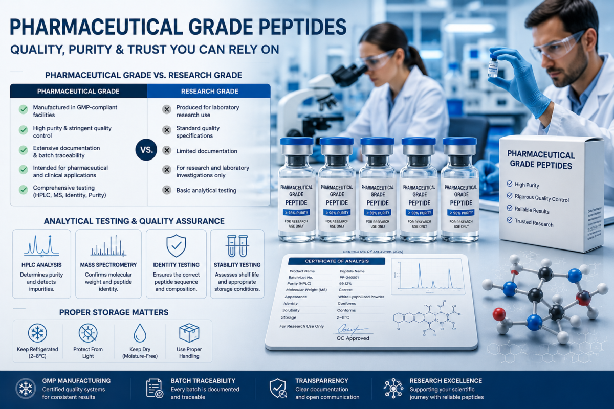 GMP peptide manufacturing
